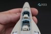Quinta Studio QD48157 Yak-130 3D-Printed coloured Interior on decal paper (for KittyHawk kit) 1/48